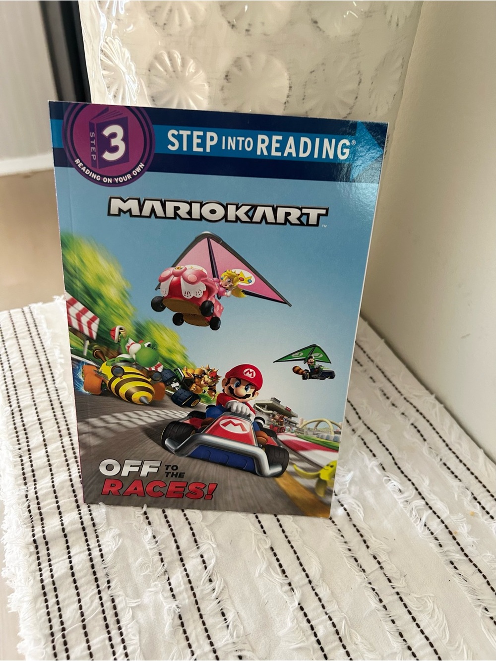 Mario Kart Off to the Races Step Into Reading Level 3 Kids Book